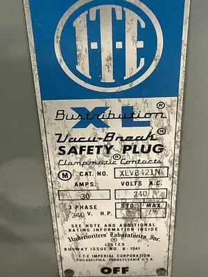 USED ITE XLVB421N