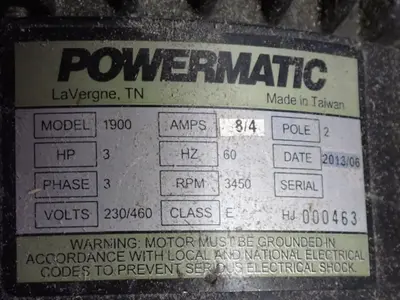 Used POWERMATIC PM1900TX3 Dust Collectors Ohio US | HGR 24 #729894