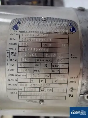 USED Lee Industries 50 Gal Lee Double Motion Vacuum Kettle, S/S, 100#