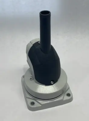 Used Rittal Top-Mounted Swivel Joint CP 60 Horizontal outlet w/ Light Base Electrical Boxes Michigan US | Maverick Industrial Sales #1395389