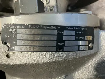 Used 2014 CAMERON 310 F Pumps Ohio US | HGR 24 #1315028