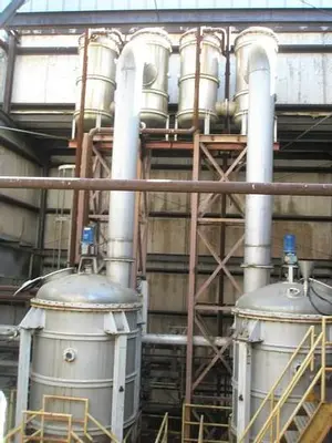 Crystallizer, 2,000 Gallon, Alloy, 6' X 8', Agit, Coil, (2) #C735206