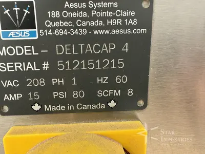 Used AESUS DELTACAP 4 Cappers | Star Industries #1253440