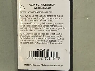 9/16" Hammer Drill Bit (Bag of 14)