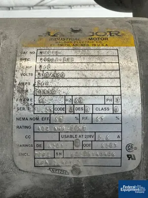 USED Gala HPM / Gala Underwater Pelletizing line, 75 HP