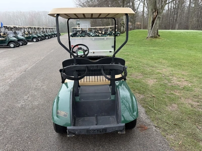 (1) 2014 E-Z-Go golf cart with a Kawasaki gas engine, does not include Club canopy or ball washer, f...