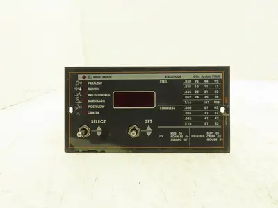 Lincoln Electric M18762-2 Display Control Panel Weld Mode Electrode Settings