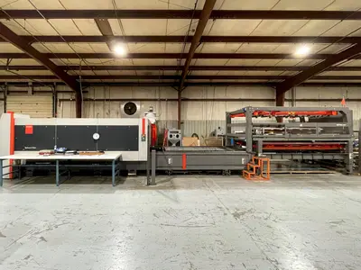 Used 2017 BYSTRONIC BYSMART FIBER 3015 Laser Cutters Illinois US | Machine Factory Outlet #1262743