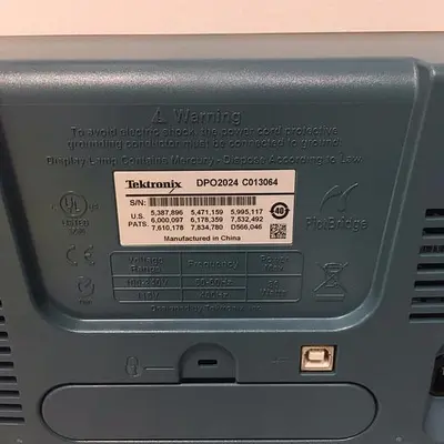 Tektronix DPO2024 Digital Phosphor Oscilloscope; 200 MHz, 1GS/s