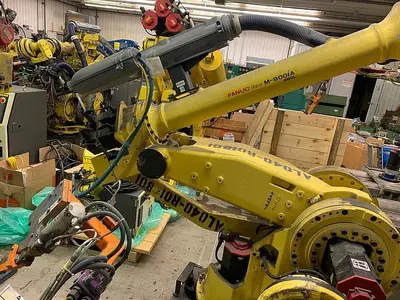 Used 2011 FANUC M900IA/260L 6 AXIS CNC ROBOT WITH R30IA CONTROLLER Robots | Harbor Machinery Inc. #1283310