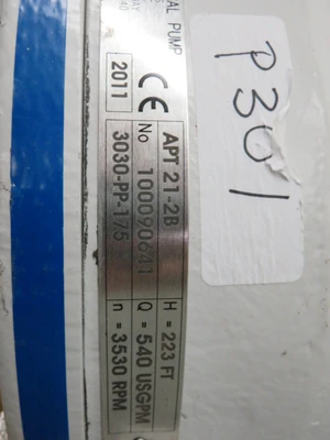 USED Ahlstrom / Sulzer APT 21-2B