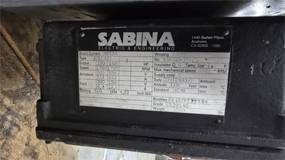 150 HP Sabina DC Motor, Type: 3211 ATZ