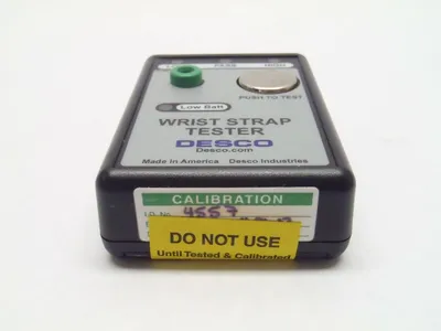 Wrist Strap Tester | Desco  Battery Operated - For parts or not working