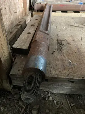 Used AFTERMARKET 5” X 52-1/2" CHISEL CABLE TOOL BUTTON BIT Tool Bits Pennsylvania US | East West Machinery & Drilling #1417233