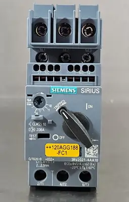 USED Siemens Siemens 3RV2021-4AA10