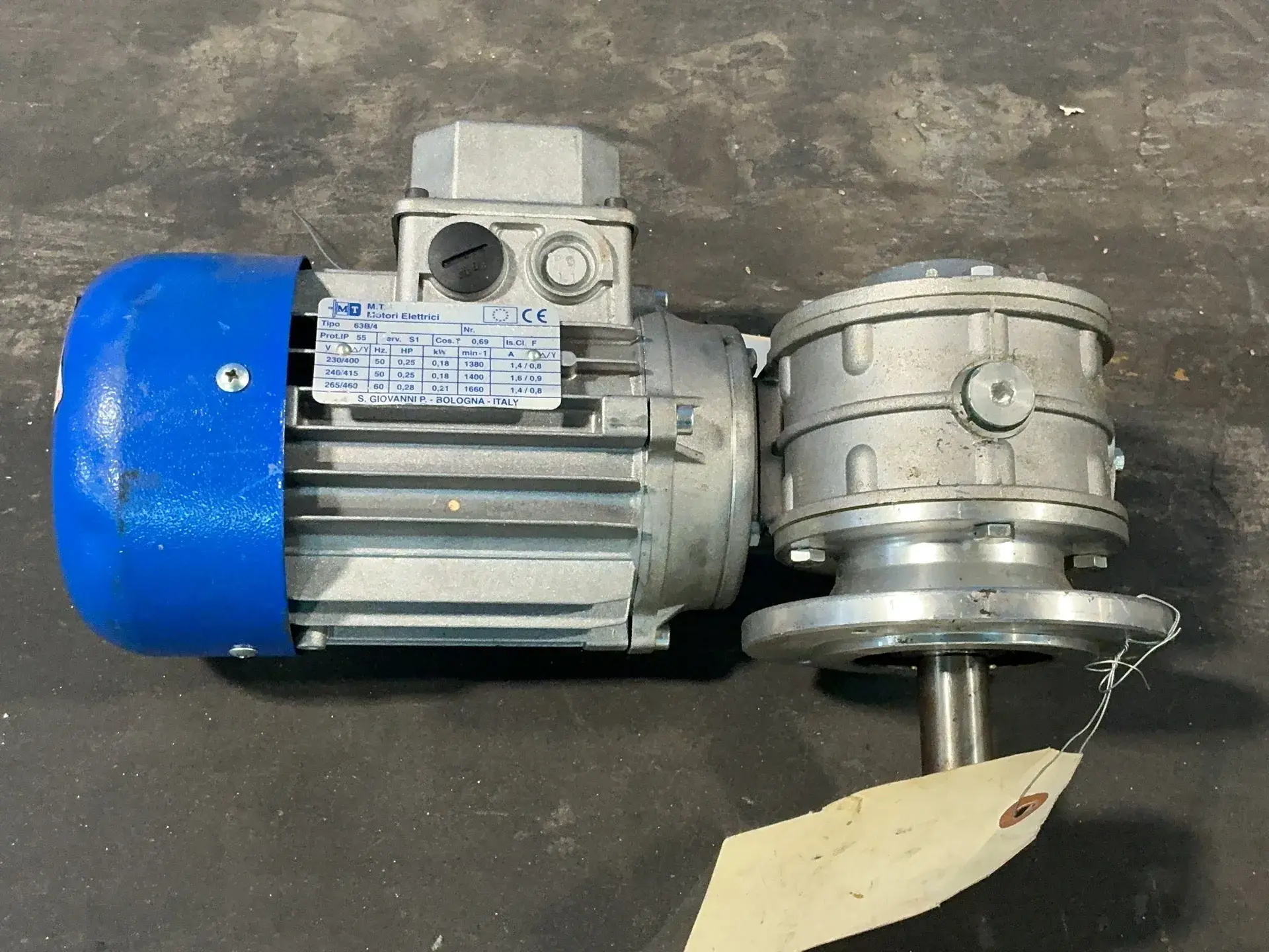 Used MOTORI ELETTRICI 63B/4 Servo Motors Ohio US | HGR 24 #1356002