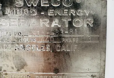 USED SWECO LS18S55