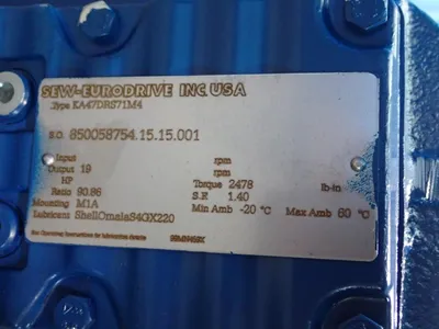 USED SEW EURODRIVE KA47DRS71M4