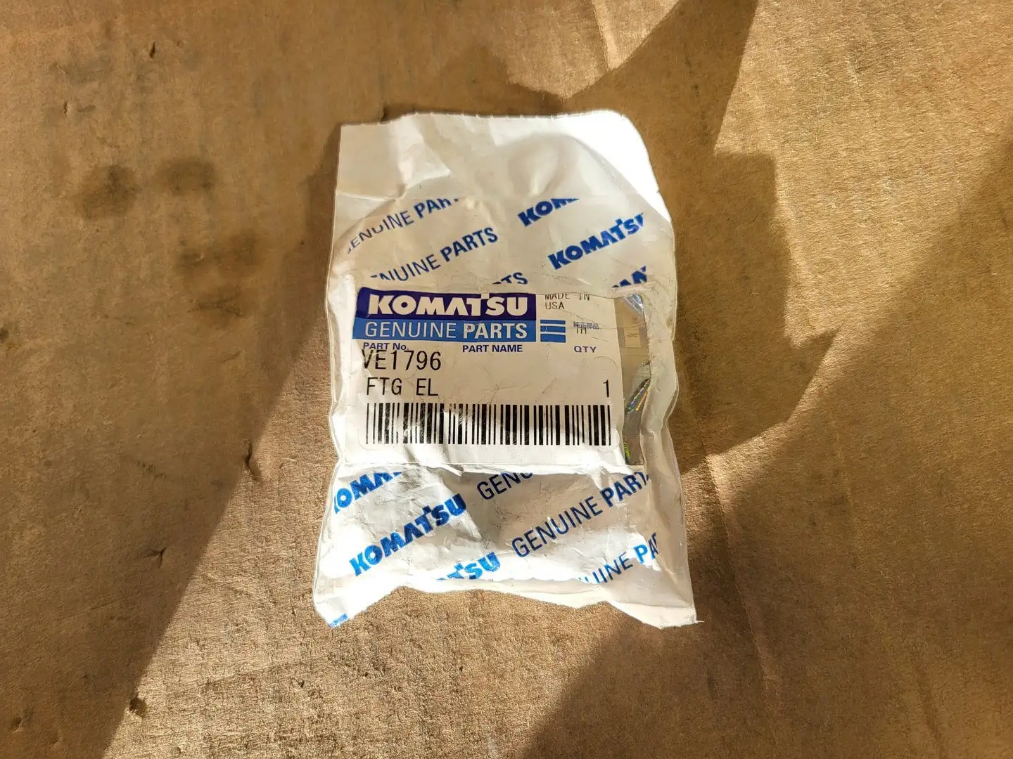 NEW KOMATSU VE1796