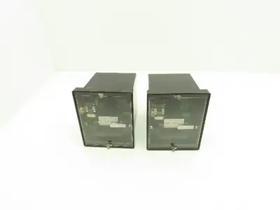 GE 12HFC21B1A Instantaneous Overcurrent Relay 50/60Hz 0.5-4.0 Amperes Lot of 2