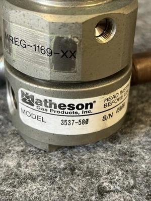 Used Matheson 3537-580 Valves/Fittings | Davliegogo LLC #1709240