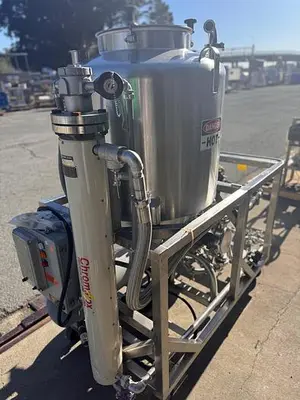 CIP, 1-Tank, 100 Gallon, Heat Exchanger, Chromalox Heater, Pumps, #5991176