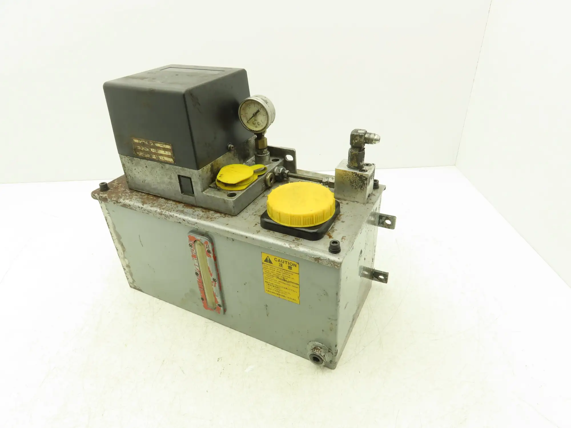 SKF MKU12-BW6-OI18+PSI Lubrication Pump Machine Oiler 6.7L Tank 0.1 L/Min 200V