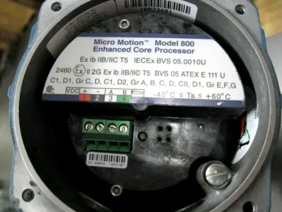Used Micro Motion CMFHC3 M811N2BASZZZ Sensors New Hampshire US | Bitter End Trading #1452809