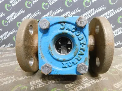 Jacoby Tarbox TBC12S Flow Indicator 150PSIG 10.3Bar 300°F 149°C CF8M 316SS Used