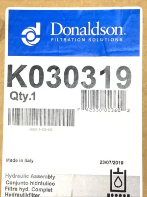 New | in-Stock Donaldson Donaldson K030319 Filters Michigan US | Maverick Industrial Sales #1389732