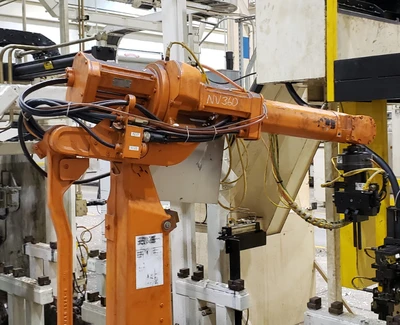 ABB IRB2400-M98A Robot Manipulator Arm w/ Controller and Teach P