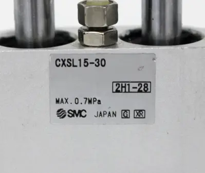 SMC CXSL15-30 Dual Rod Pneumatic Guided Cylinder, 15mm Bore, 30mm Stroke