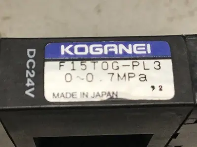 USED KOGANEI F15T0G-PL3