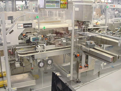 USED IMA VERTICAL CARTONING MACHINE CARTONING MACHINE