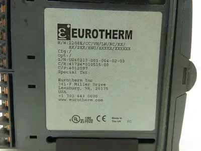 Used EUROTHERM _UNKNOWN_ PLC Processors Indiana US | Arrow Industrial #1364988