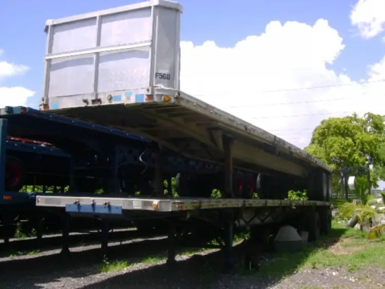 Used FRUEHAUF 45′ X 96 Flatbed Trailers Florida US | USA Transequipment #1542455