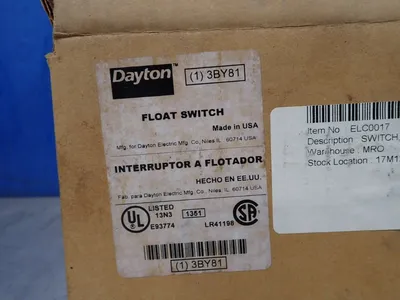 NEW DAYTON 3BY81