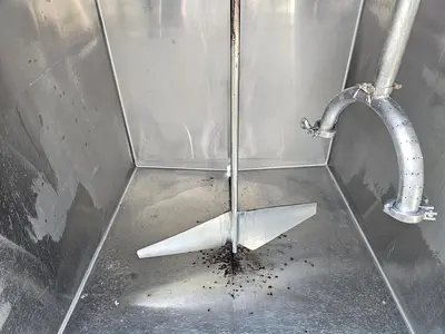 Used 2000 Gallon Jacketed Tank, 3 Compartments With Mixers, Flavor Tank