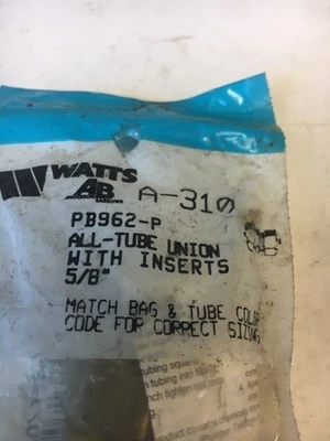 NEW Watts A-310