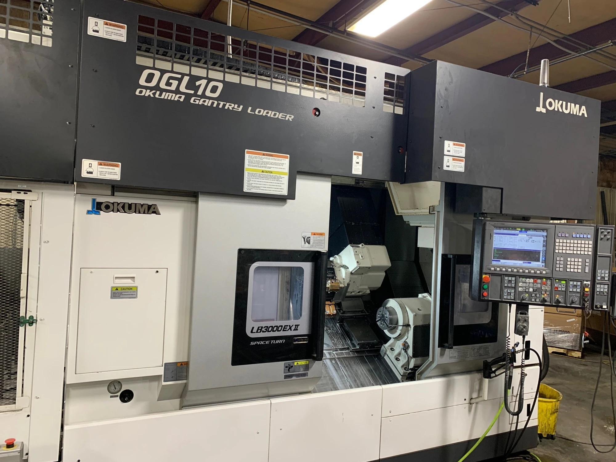 Okuma LB-3000MYW Cnc Turning center