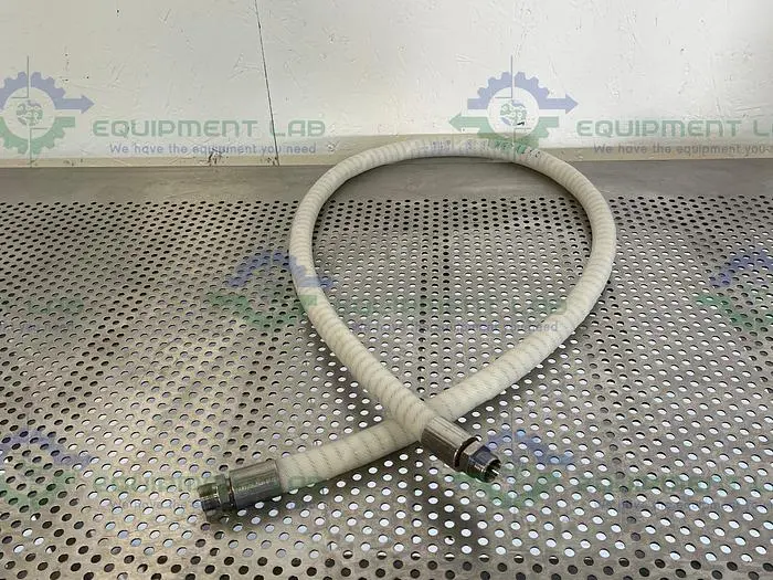 Used SAINT GOBAIN STHT-W-0500 60" SILICONE HOSE W/ 1/2" THREADED FITTING Hoses | Equipment Lab #486860