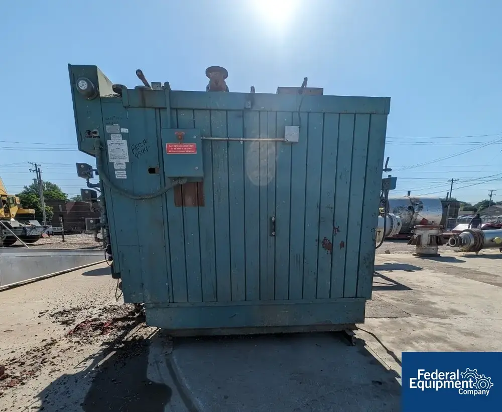 USED Cleaver-Brooks 59 HP Cleaver Brooks Water Tube Boiler, Model M4P-2500