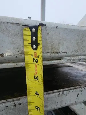 84" x 48" Fabricated Steel Welding Setup Table 36" Working Height 1/4" Top