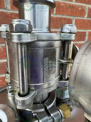 USED SNOB 710 STAINLESS STEEL ESSENTIAL OIL EXTRACTOR COLLECTION CHAMBER