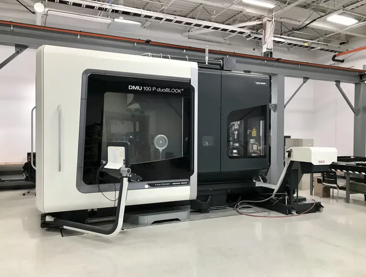 Used 2018 DMG DMU-100P Vertical Machining Centers CA | MACHINERY INC. #789057