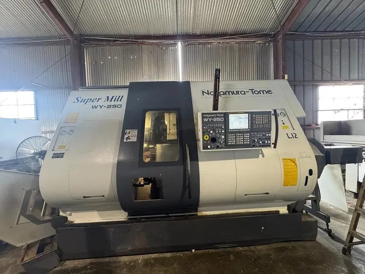 Used NAKAMURA-TOME SUPER MILL WY-250S CNC Lathes California US | Van Aliso Enterprises Inc #715770