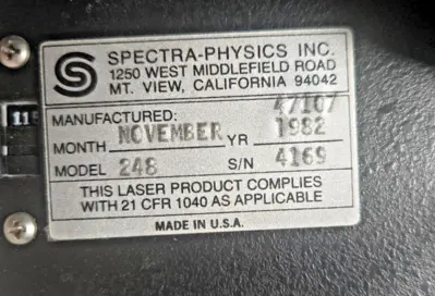 Spectra-Physics 248 Laser Pointers | Amiron Machinery (3)