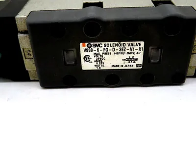 USED SMC VSS8-6-FG-D-3EZ-V1-X1 SOLENOID VALVE VSS86FGD3EZV1X1