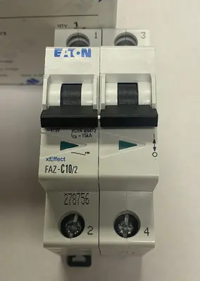 Used EATON FAZ-C10/2 Miscellaneous Equipment (Electrical & Power) | Surplus Asset Holdings #1195134