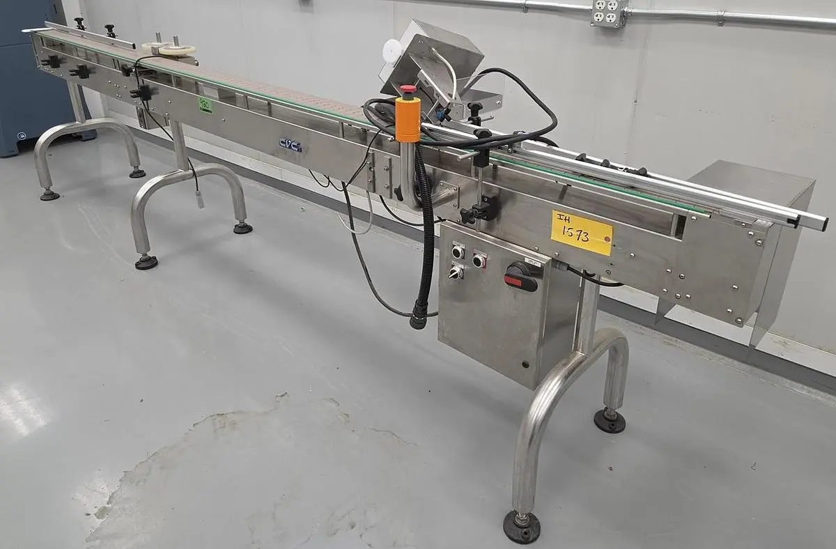 Used CVC TECHNOLOGIES 4.05 CONVEYOR Table Top Chain Conveyors Ontario CA | The Equipment Kings #1345598